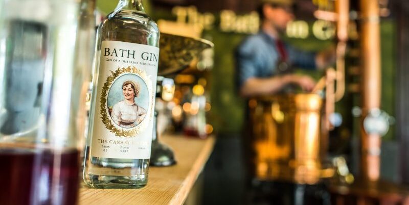 Bath Jane Austen gin