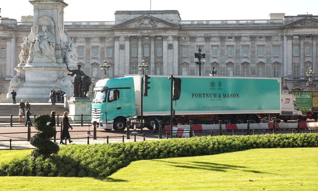 Fortnum and Mason food truck